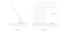 Compatible Mobile Phone Watch Earphone Wireless Charger 3 In 1 Wireless Charger Stand