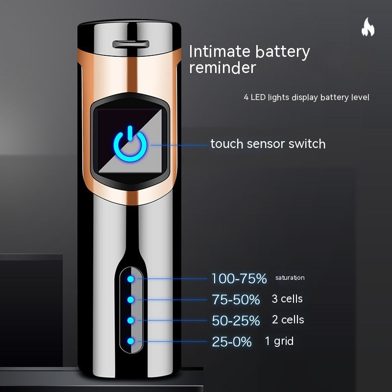Fingerprint Touch USB Cigarette Lighter