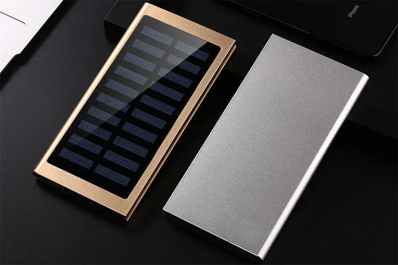Portable 20000mAh Solar Power Bank