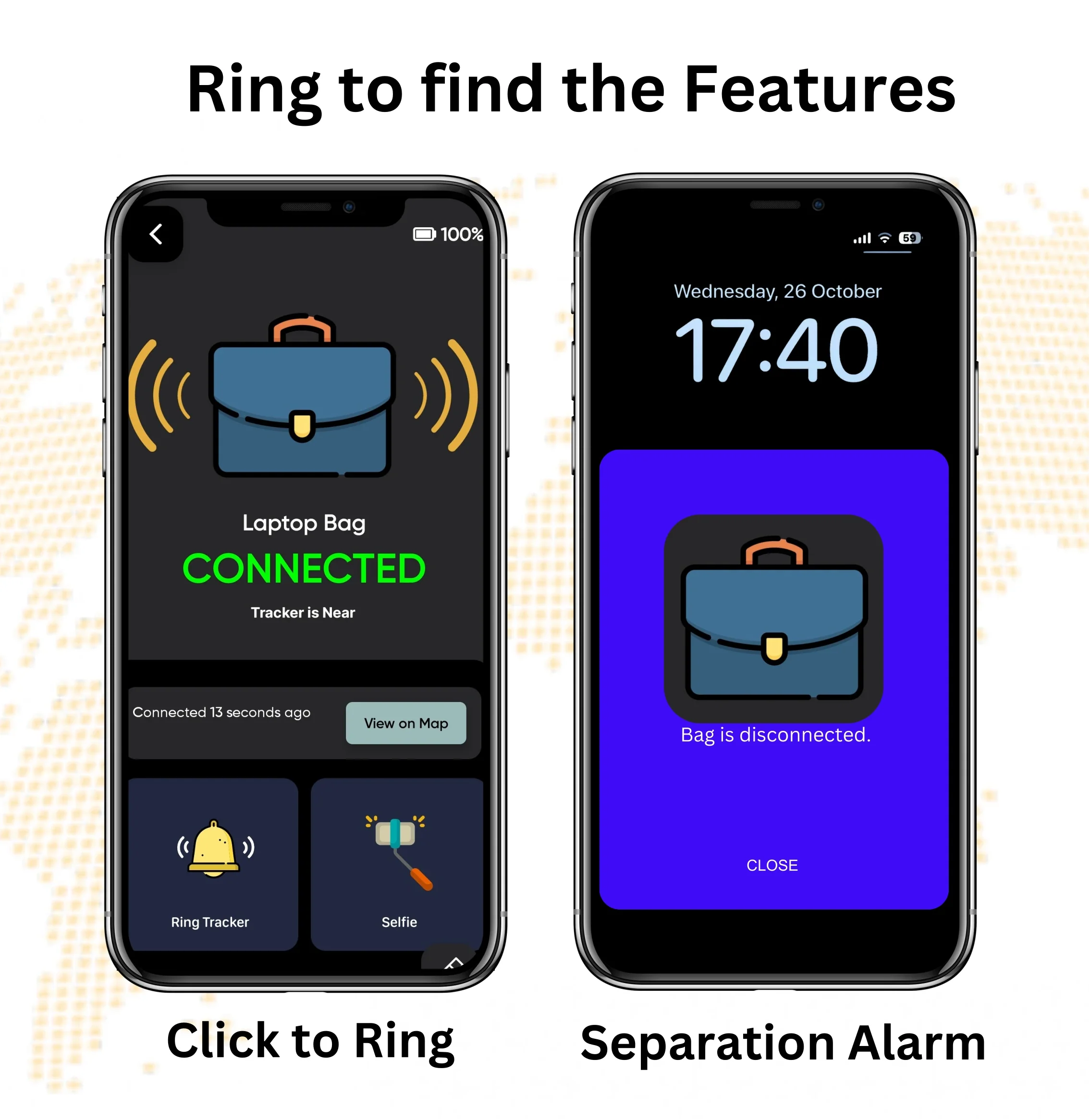 Dolphin Smart Bluetooth Tracker Pro with Leather Case